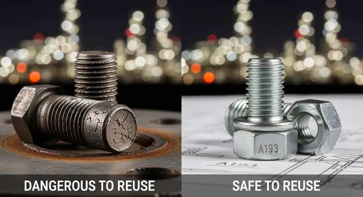 Heat Exchanger Bolts: Why You Must Replace, Not Reuse
