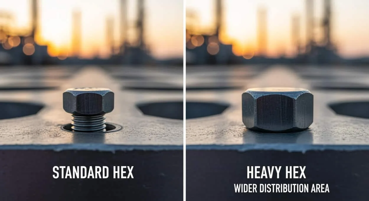 Heavy Hex Bolts: Why Pressure Vessels Need Them