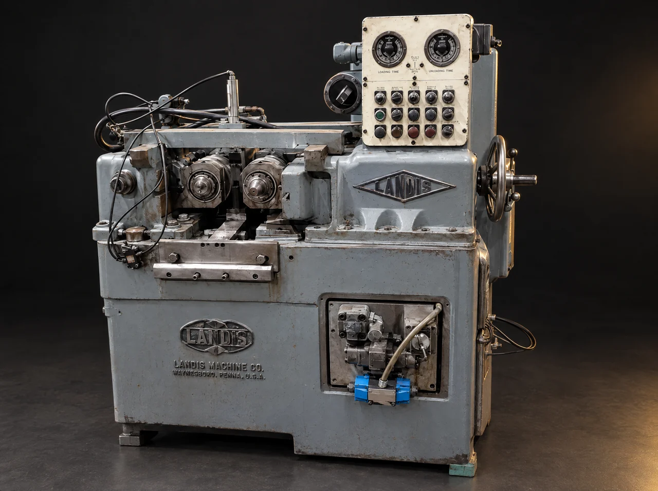 Landis roll threading