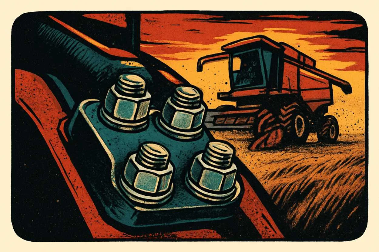 Agricultural Machinery: Bolts for High-Vibration Environments