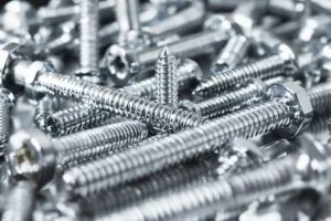 Chrome plated precision fasteners