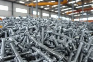 Hot-dip galvanized fasteners