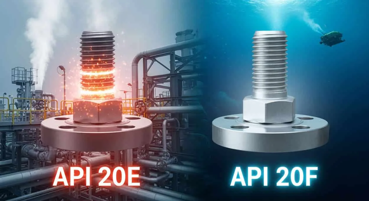 API 20E vs. 20F: Choosing the Right Critical Service Bolt