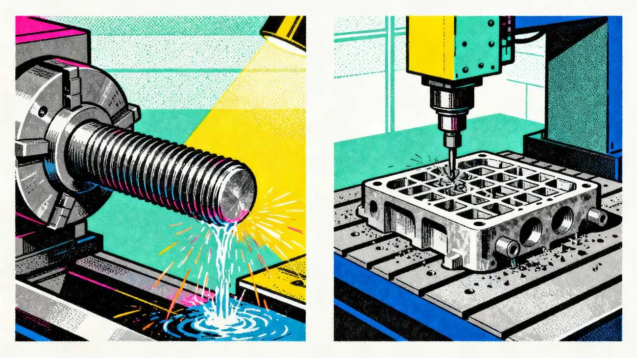 CNC Milling vs. CNC Lathes: Finding the Best Fit