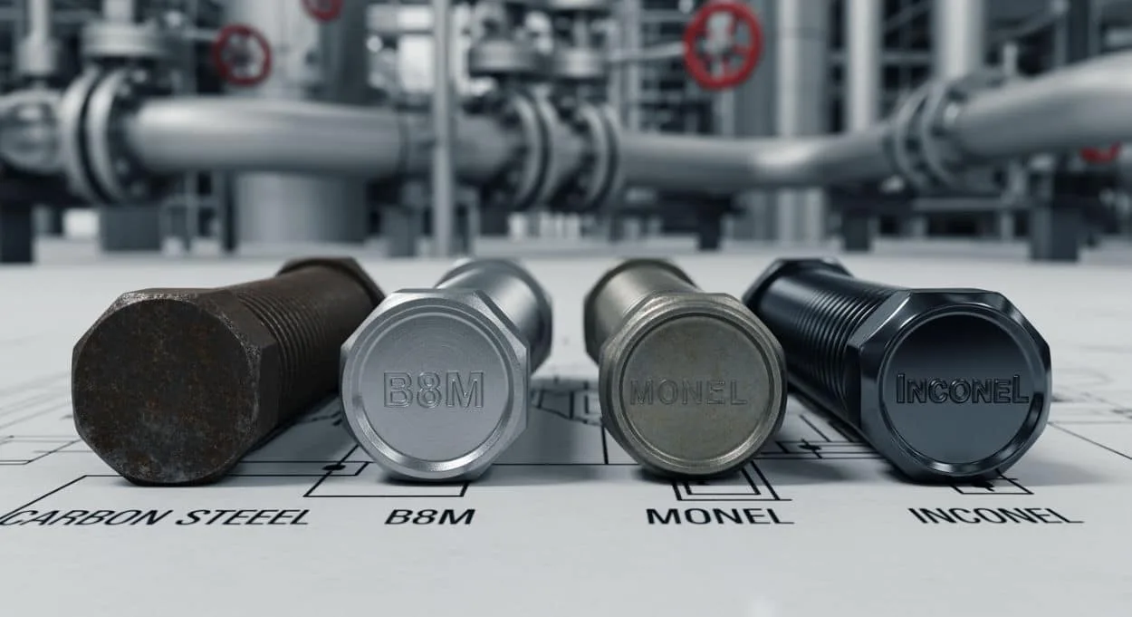 Fastener Alloys for Corrosive Media Valves