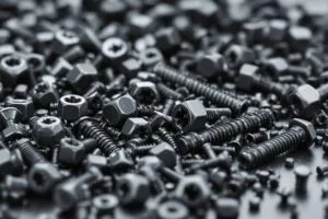Phosphate coated industrial fasteners