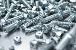 Zinc plated fasteners